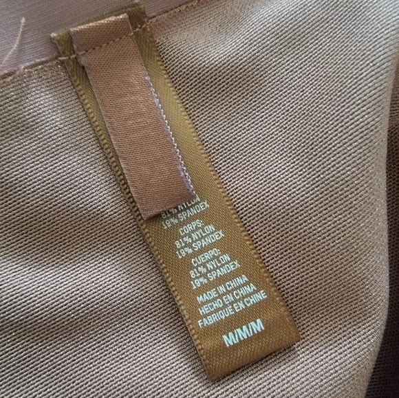 NWOT Skims Sheer Scult High-Waisted Thong | Bronze | Size M - Picture 6 of 6